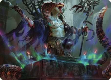 Sivriss, Nightmare Speaker Art Card (32/81) card from Art Series: Commander Legends: Battle for Baldur's Gate
