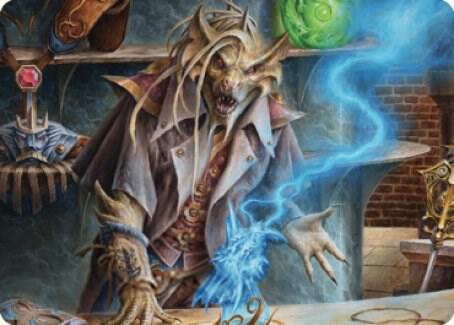 Renari, Merchant of Marvels Art Card 30 card from Art Series: Commander Legends: Battle for Baldur's Gate