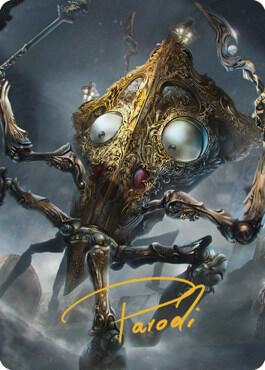 Tridrone Art Card (Gold-Stamped Signature) 26 card from Art Series: Commander Legends: Battle for Baldur's Gate