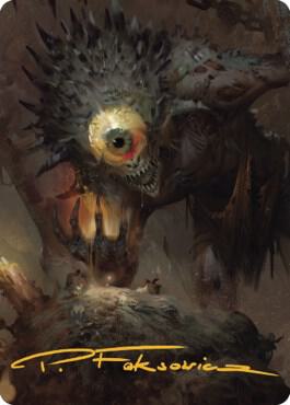 Nothic Art Card (Gold-Stamped Signature) 25 card from Art Series: Commander Legends: Battle for Baldur's Gate
