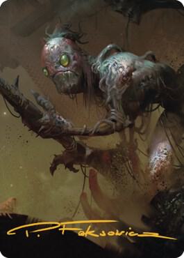 Mold Folk Art Card (Gold-Stamped Signature) 23 card from Art Series: Commander Legends: Battle for Baldur's Gate