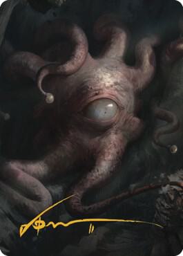 Mindwitness Art Card (Gold-Stamped Signature) 22 card from Art Series: Commander Legends: Battle for Baldur's Gate