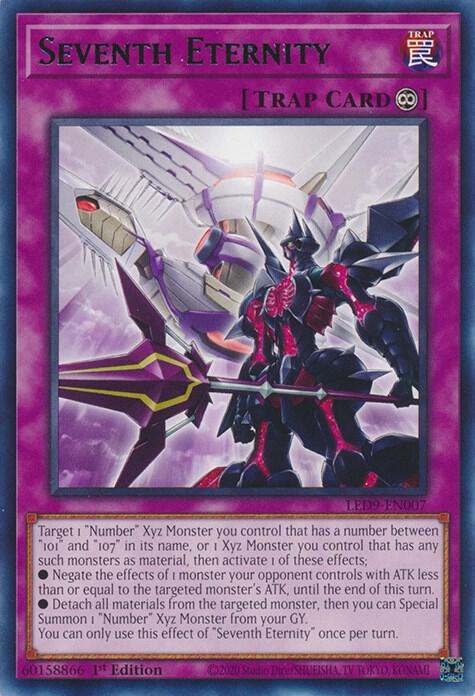 Seventh Eternity LED9-EN007 card from Legendary Duelists: Duels From the Deep