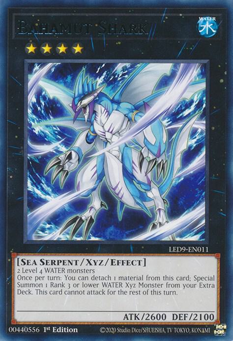 Bahamut Shark LED9-EN011 card from Legendary Duelists: Duels From the Deep