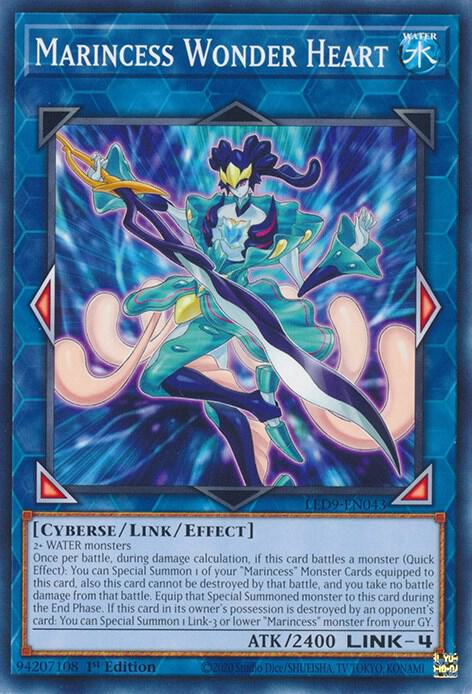 Marincess Wonder Heart LED9-EN043 card from Legendary Duelists: Duels From the Deep