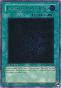 The Beginning of the End (UTR) PTDN-EN053 card from Phantom Darkness