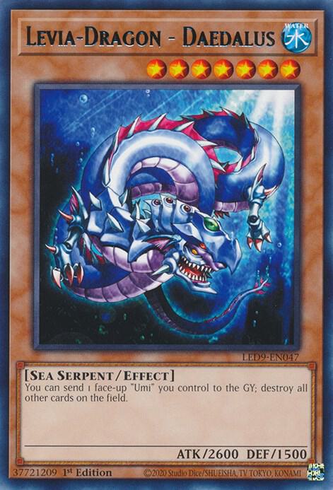 Levia-Dragon - Daedalus LED9-EN047 card from Legendary Duelists: Duels From the Deep