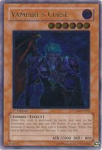 Vampire's Curse (UTR) PTDN-EN090 card from Phantom Darkness