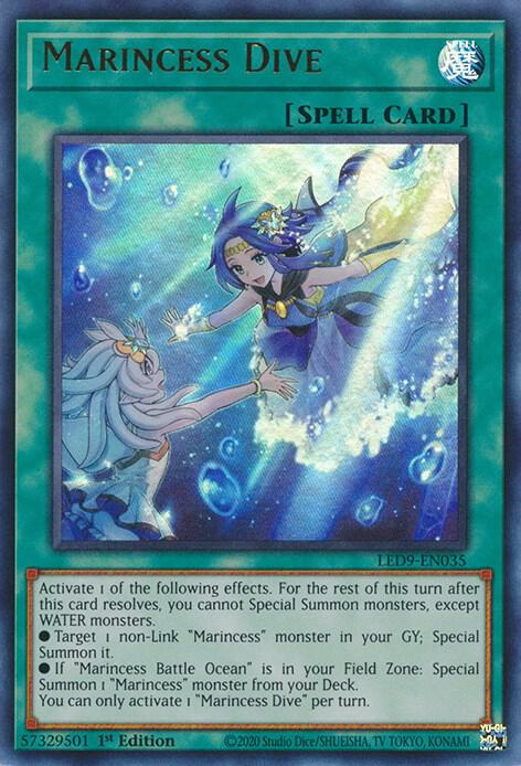 Marincess Dive LED9-EN035 card from Legendary Duelists: Duels From the Deep