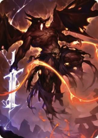 Balor Art Card 7 card from Art Series: Commander Legends: Battle for Baldur's Gate