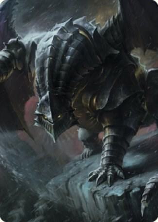 Chardalyn Dragon Art Card 9 card from Art Series: Commander Legends: Battle for Baldur's Gate