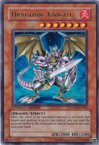 Dragonic Knight JUMP-EN026 card from Shonen Jump Magazine Promos