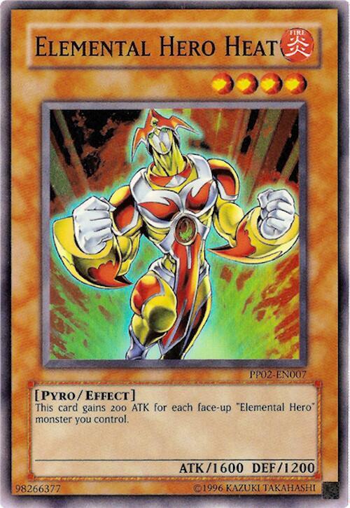 Elemental Hero Heat PP02-EN007 card from Premium Pack 2