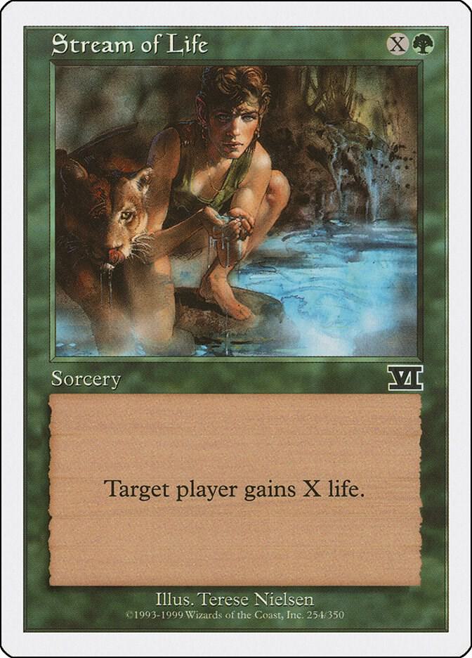 Stream of Life 254 card from Classic Sixth Edition
