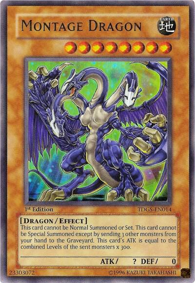 Montage Dragon TDGS-EN014 card from The Duelist Genesis