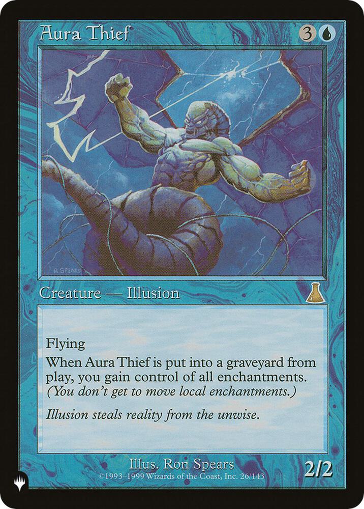 Aura Thief 26/143 card from The List Reprints
