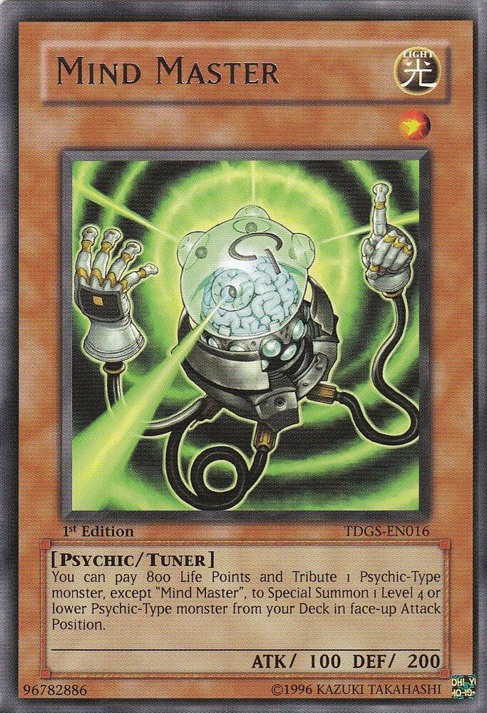 Mind Master TDGS-EN016 card from The Duelist Genesis