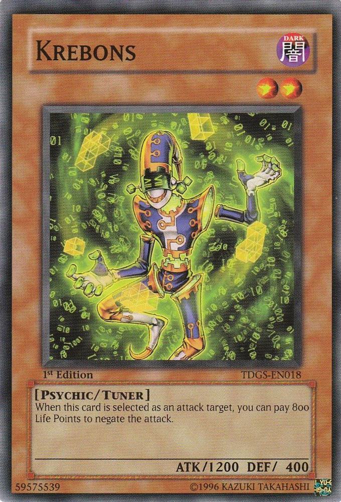 Krebons TDGS-EN018 card from The Duelist Genesis