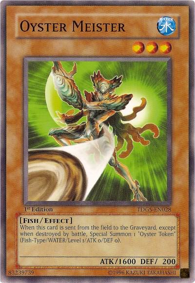 Oyster Meister TDGS-EN028 card from The Duelist Genesis