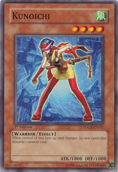 Kunoichi TDGS-EN031 card from The Duelist Genesis