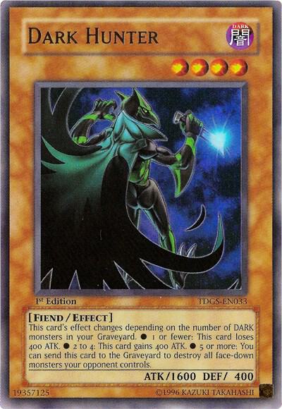 Dark Hunter TDGS-EN033 card from The Duelist Genesis