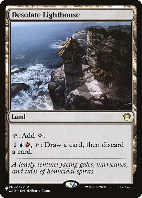 Desolate Lighthouse 269 card from The List Reprints