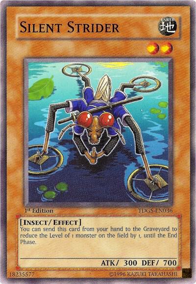 Silent Strider TDGS-EN036 card from The Duelist Genesis