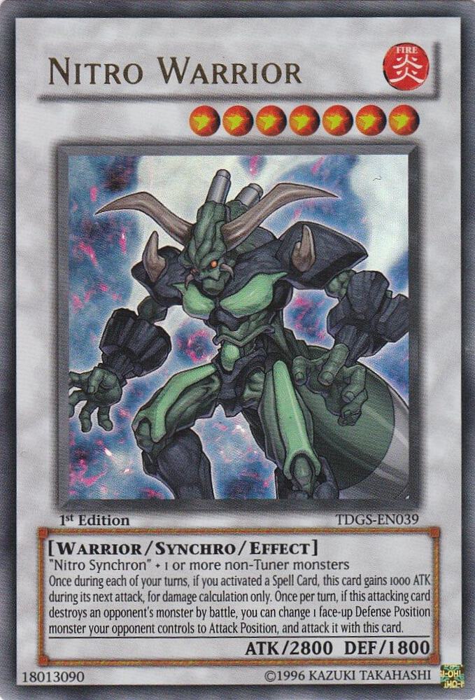 Nitro Warrior TDGS-EN039 card from The Duelist Genesis