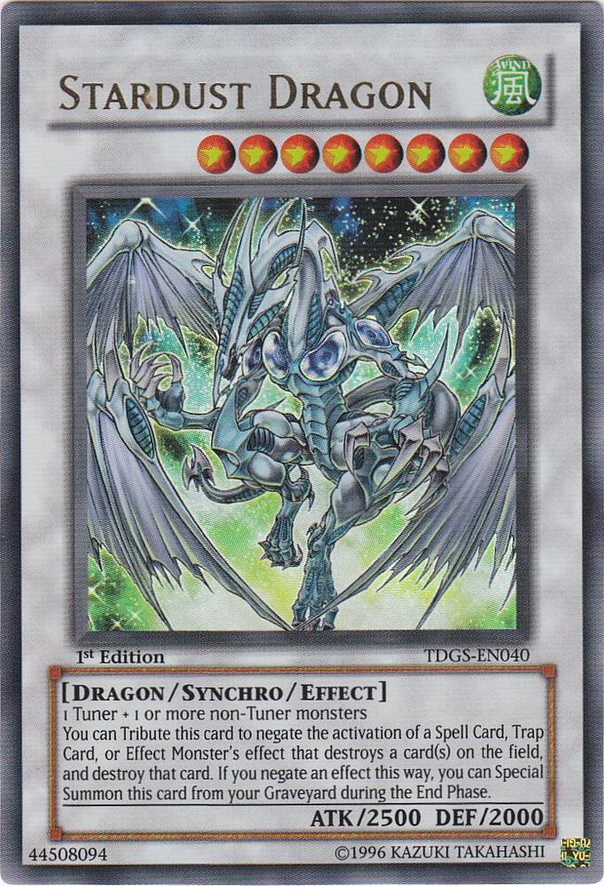 Stardust Dragon TDGS-EN040 card from The Duelist Genesis