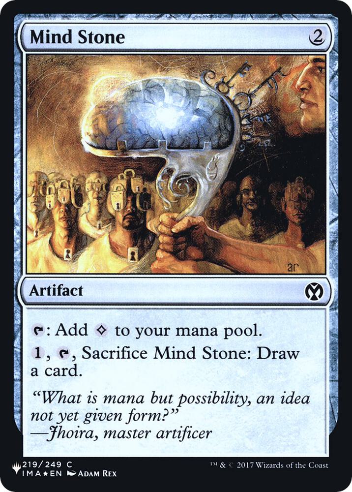 Mind Stone (IMA) 219 card from The List Reprints