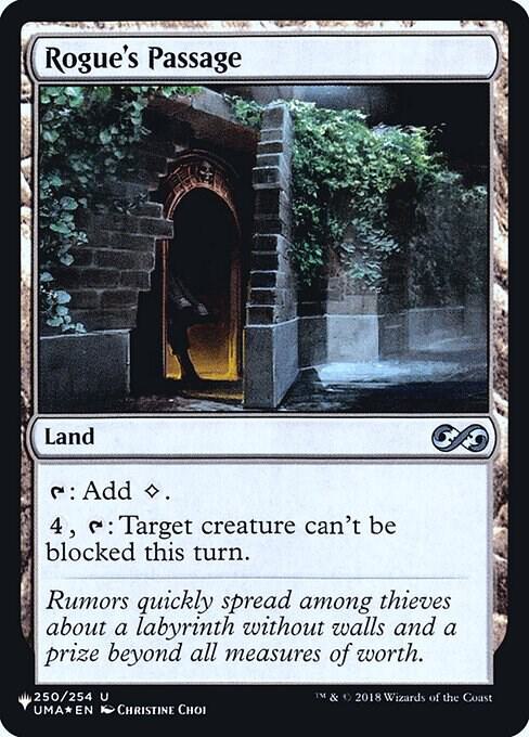 Rogue's Passage (UMA) 250 card from The List Reprints
