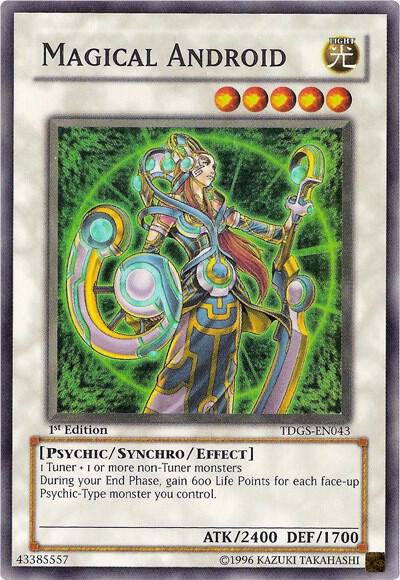 Magical Android TDGS-EN043 card from The Duelist Genesis