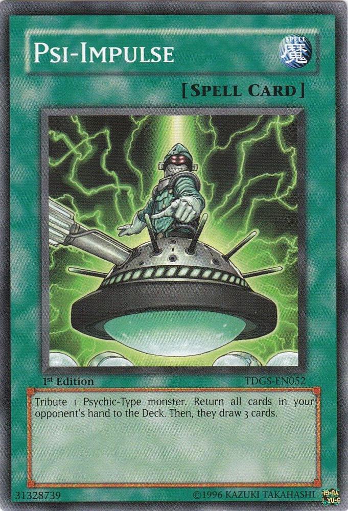 Psi-Impulse TDGS-EN052 card from The Duelist Genesis