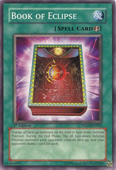 Book of Eclipse TDGS-EN062 card from The Duelist Genesis