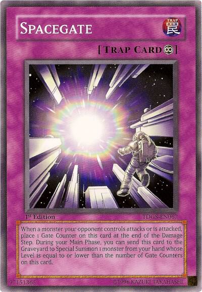 Spacegate TDGS-EN067 card from The Duelist Genesis