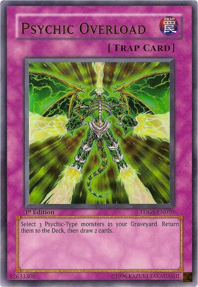 Psychic Overload TDGS-EN070 card from The Duelist Genesis