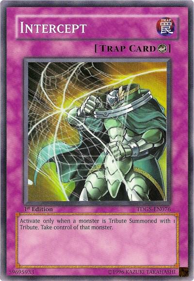 Intercept TDGS-EN076 card from The Duelist Genesis