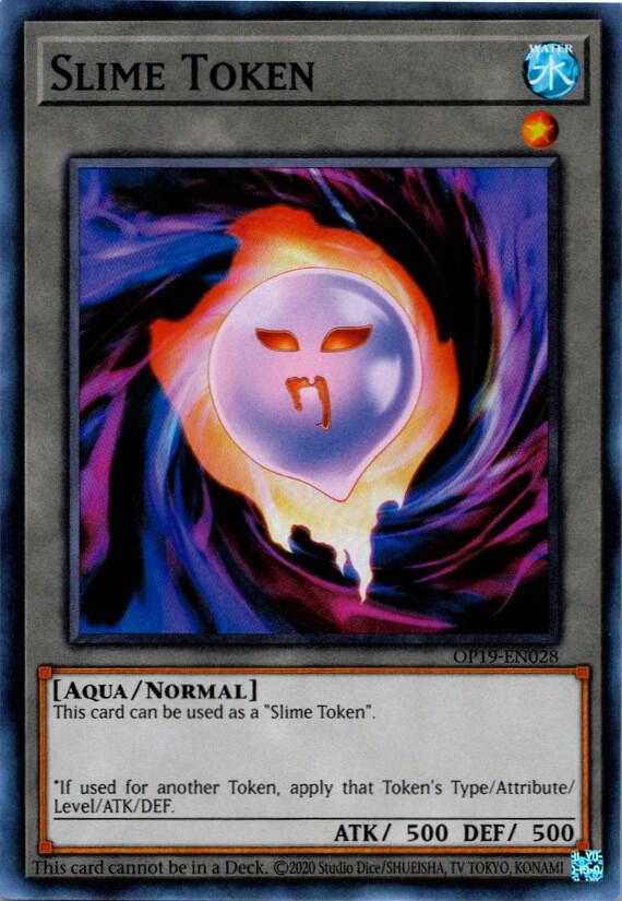 Slime Token OP19-EN028 card from OTS Tournament Pack 19