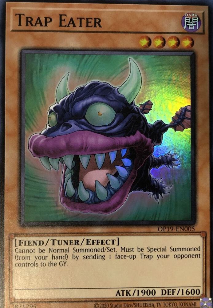 Trap Eater OP19-EN005 card from OTS Tournament Pack 19