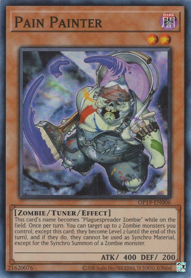 Pain Painter OP19-EN006 card from OTS Tournament Pack 19