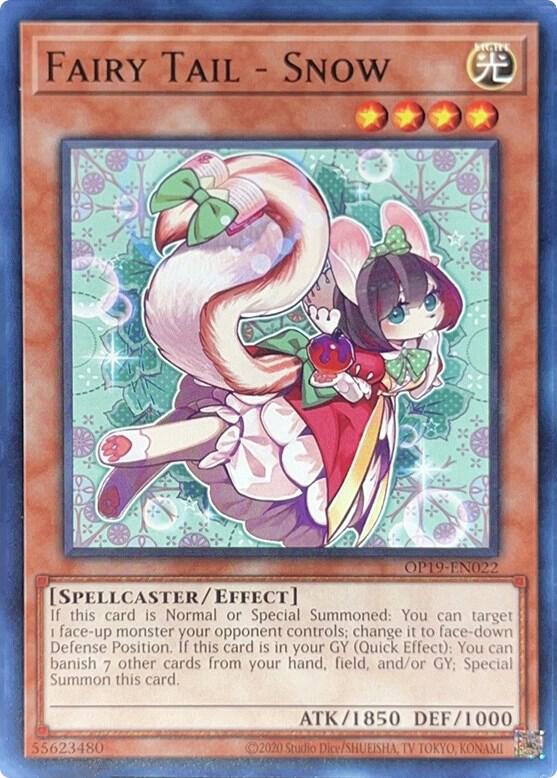 Fairy Tail - Snow OP19-EN022 card from OTS Tournament Pack 19
