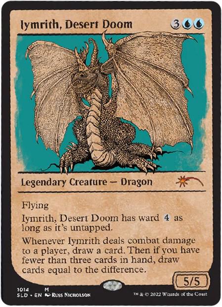 Iymrith, Desert Doom (Showcase) 1013 card from Secret Lair Drop Series