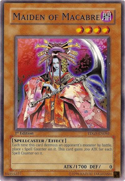 Maiden of Macabre TDGS-EN084 card from The Duelist Genesis