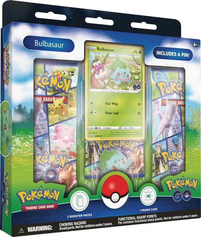 Pokemon GO Pin Collection [Bulbasaur] card from Pokemon GO