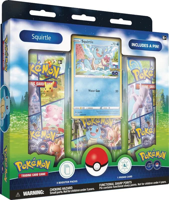 Pokemon GO Pin Collection [Squirtle] card from Pokemon GO