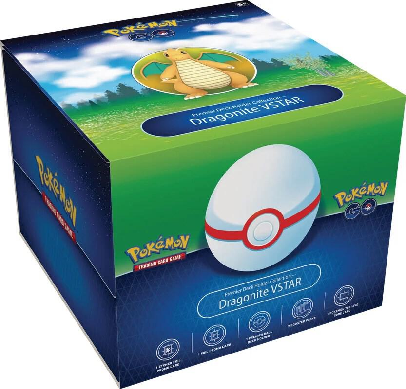 Pokemon GO Premier Deck Holder Collection [Dragonite VSTAR] card from Pokemon GO