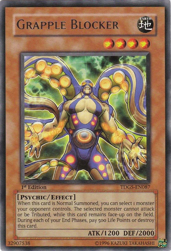 Grapple Blocker TDGS-EN087 card from The Duelist Genesis