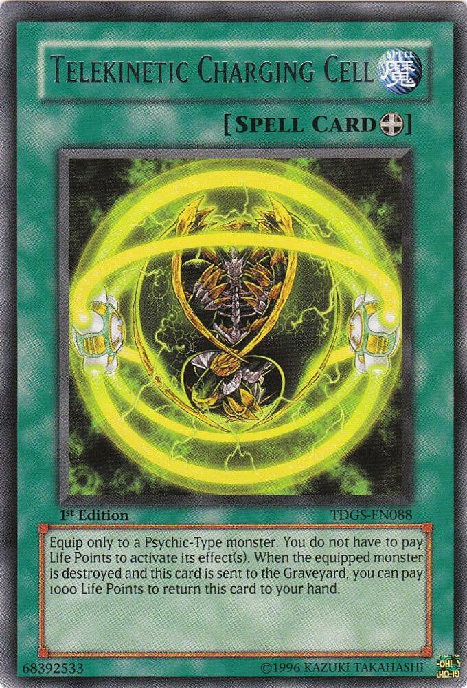 Telekinetic Charging Cell TDGS-EN088 card from The Duelist Genesis