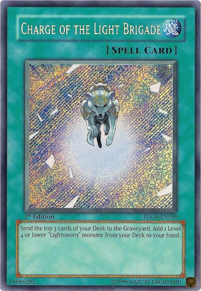 Charge of the Light Brigade TDGS-EN089 card from The Duelist Genesis
