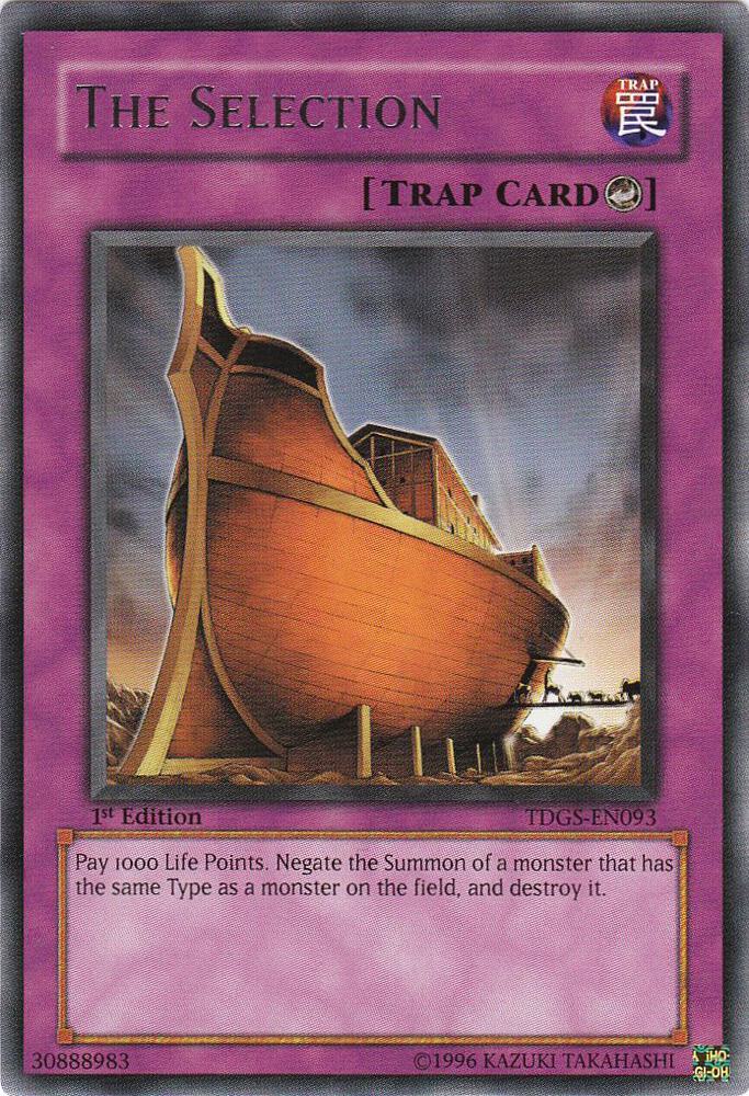 The Selection TDGS-EN093 card from The Duelist Genesis
